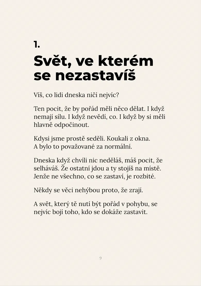 Ukázka podkapitoly